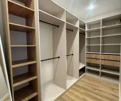 Built-in Wardrobe Installation: made-to-measure on-site fitting