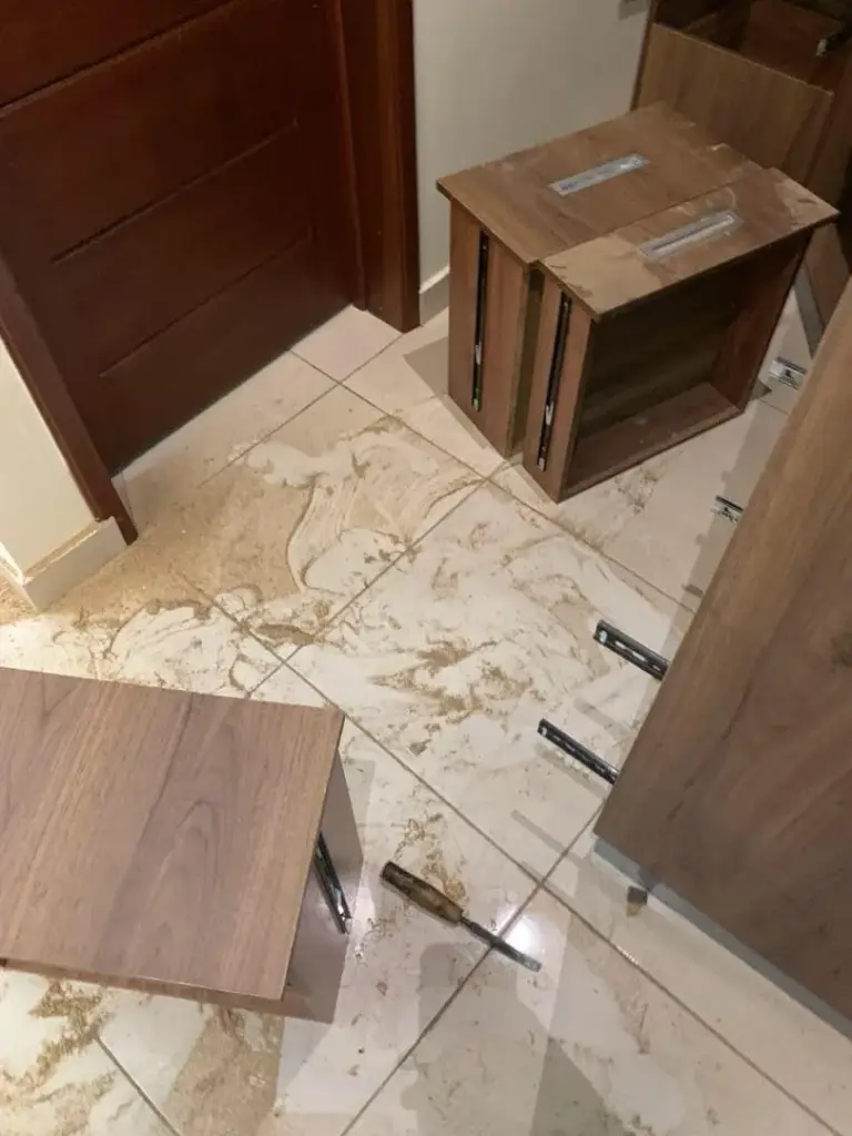 Nightstand assembly