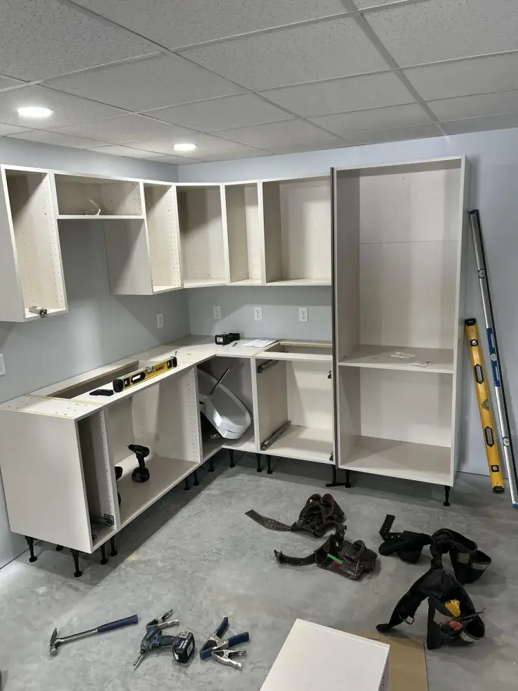 L tipi mutfak dolabı montajı