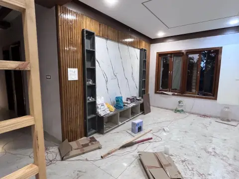 İstanbul mobilya kurulum: TV ünitesi duvar paneli montajı